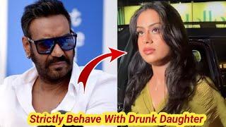 Ajay Devgan Strictly Behaved With Daughter Nysa Devgan After Caught Her Drunk