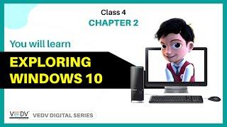 EXPLORING WINDOWS 10   Class 4 Chapter 2 ENGLISH