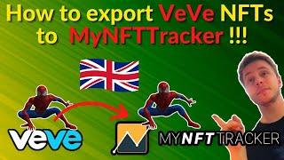 How to export you VeVe NFTs to MyNFTTracker! #veve #nfts #export