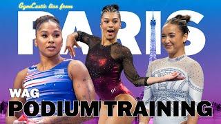 Women's Podium Training Live From The Paris Olympic Games