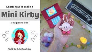 LEARN HOW TO MAKE A MINI KIRBY AMIGURUMI CROCHET