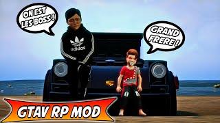 TOM ESCOBAR ET SON PETIT FRERE DE 4 ANS - GTAV RP MOD #1 SAISON 4