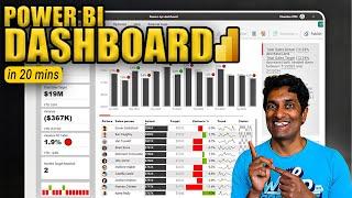 Make an Incredible Finance KPI Dashboard with Power BI in 20 minutes