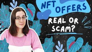 NFT offers on Instagram | Should I sell my art as NFT | How to avoid art scams on social media