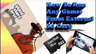 How To Run Obb Data Games From External SD Card In Any Android 100% Working!