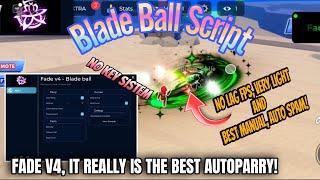 Blade Ball script THE BEST AUTOPARRY And SPAM, NO LAG FPS | Best Blade Ball Script | Roblox Executor