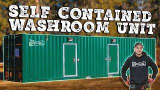 Shipping Container Washroom Build | Tiny Home & Bunker Solutions