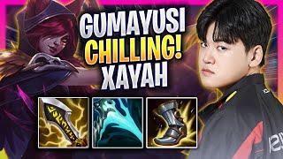 GUMAYUSI CHILLING WITH XAYAH! - T1 Gumayusi Plays Xayah ADC vs Jinx! | Bootcamp 2024