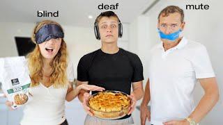 BLIND, DEAF, AND MUTE BAKING