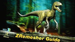 ZBrush: USE OF ZREMESHER GUIDE  FOR TOPOLOGY | Quick Tips | Tutorial for beginners.