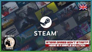 How to fix if a game on Steam doesn't start and it's just a black screen