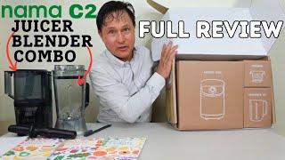 NEW Nama C2 Cold Press Juicer & Blender Combo Unboxing Review