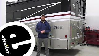 Setting up the Timbren Rear Suspension Enhancement System on a 2021 Winnebago View Motorhome