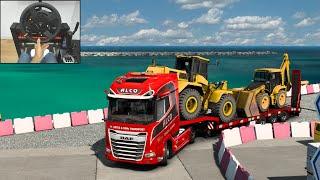 Work in Greece | Euro Truck Simulator 2 | Thrustmaster T300RS | Gameplay