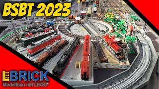 BauSpielBahnTreffen BSBT 2023 in Schkeuditz - Tolle Lego Eisenbahnen