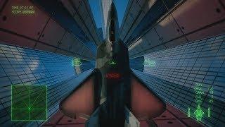 Post stall maneuver inside Space Elevator and tunnel! | Ace Combat 7