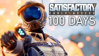 I Spent 100 Days in Satisfactory and Here's What Happened