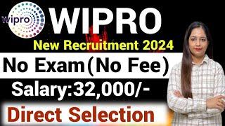 Wipro Recruitment 2024|Work From Home Job|Work From Home Job|Technical Government job Meet|June 2024