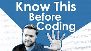 5 Things I Wish I Knew Before I Became A Web Developer // New Web Developer Tips // Web Dev Tips