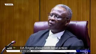 DA forges ahead with legal action