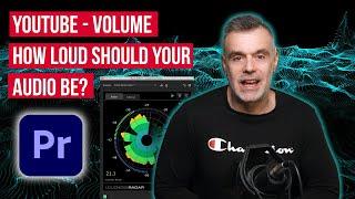 How to set your Audio Levels for YouTube | Premiere Pro CC Loudness Radar