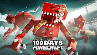 100 Days in a BIOMASS OUTBREAK in Hardcore Minecraft [FULL MOVIE]