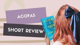 A Court of Frost and Starlight by Sarah J Maas Book Review