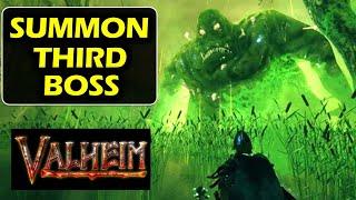 How To Summon Bonemass - Third Boss Location | Valheim