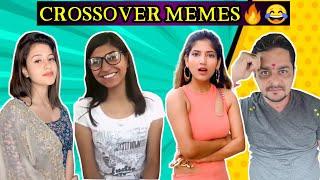 Crossover Memes| Trending Memes | Indian Memes Compilation | Ashudii Editx |