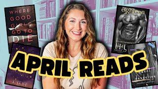 APRIL READS // rereading favorites, trying new authors, and unexpected DNF's