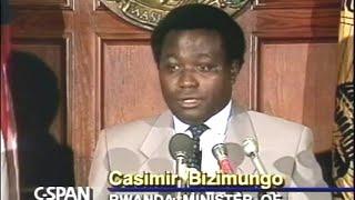 Rwanda |1991 : Casimir Bizimungu, Minister of Foreign Affairs