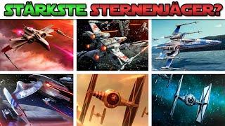 Welche Fraktion hat den BESTEN STERNENJÄGER der STAR WARS GALAXIS? Star Wars Vergleich