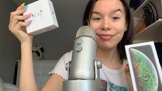 ASMR tapping on apple boxes:)️