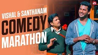 Non-Stop Laughter with Vishal & Santhanam | Comedy Marathon | Aambala | Thoranai | Sun NXT