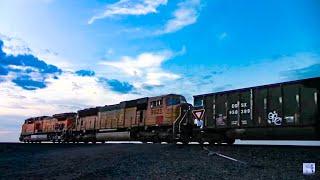 Lbk Trains #152 | Feat. Empty Gondola w/ NS ES44, BNSF LUBTEM, and a Q Train Flying Through Slaton!!