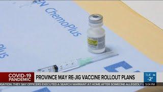 Ontario may re-work vaccine schedule