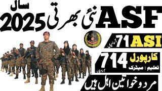 ASF Air Port Security force Corporal ASI jobs 2025