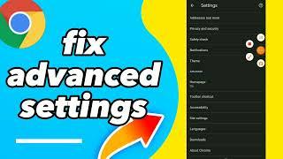 How To Fix Advanced Settings On Google Chrome 2025