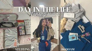 Day in the life of a nursing student ‍️🩺