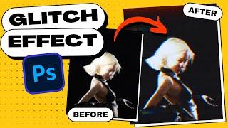 How to Create an Easy GLITCH EFFECT (RGB Split) in Photoshop!