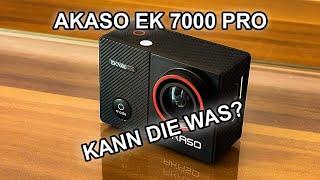 AKASO EK7000 PRO ACTIONCAM  - KANN DIE WAS?