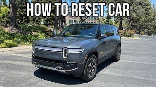 How To Reset Your Rivian R1S/R1T