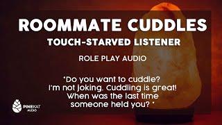 [F4A] ASMR Role Play - Roommate Cuddles You [sweet] [caring] [gentle] [playing with hair]