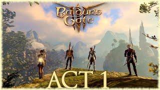 Baldur's Gate 3 - Act 1 Longplay 100% Walkthrough Part 1 [No Commentary] 4k