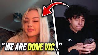 vic bucks GETS DUMPED by his NEW GIRLFRIEND on STREAM