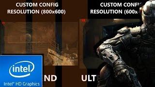 COD BLACK OPS 3 (III) : ULTRA LOW vs LOW END CONFIG | INTEL HD 4000 | 4 GB RAM | i3|