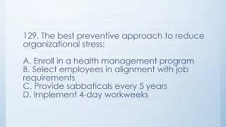 SHRM-CP||SHRM-SCP||PHR||SPHR Certification Exam Prep of 175 Questions & Answers. PART FIVE.