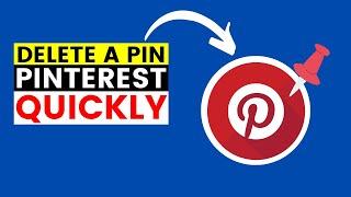 How To Delete Pins On Pinterest Quickly | Beginners Pinterest Tutorial In 2024