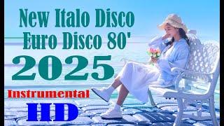 54  -  New Italo Disco Euro Disco 80' 2025  -  Instrumental  -  HD