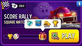 square matches rainbow score rally solo challenge | match masters | square matches solo